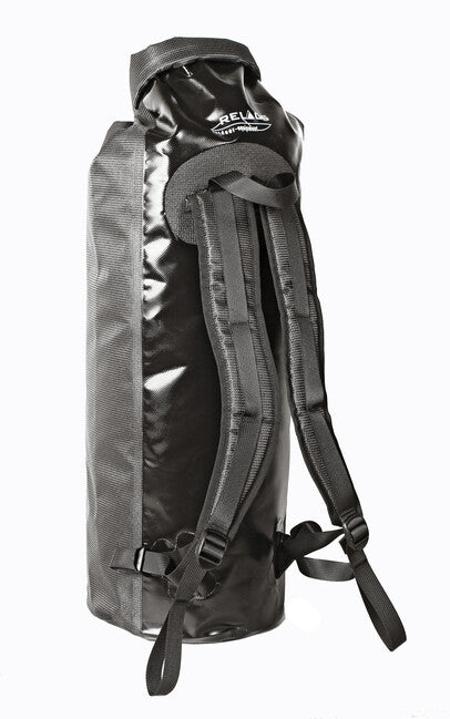 Basic Nature Duffelbag vodoodporni BasicNature nahrbtnik s rolovacim uzaverom 40 l, črna