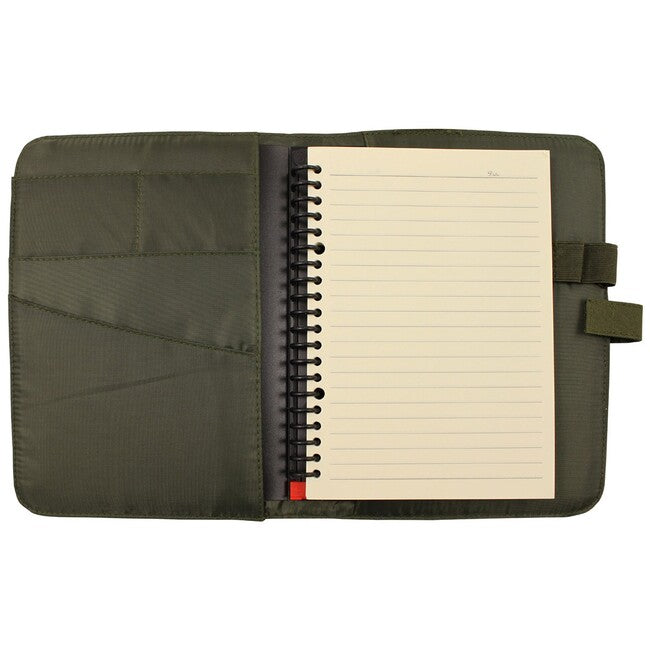 MFH tok s zvezkom A5, OD green