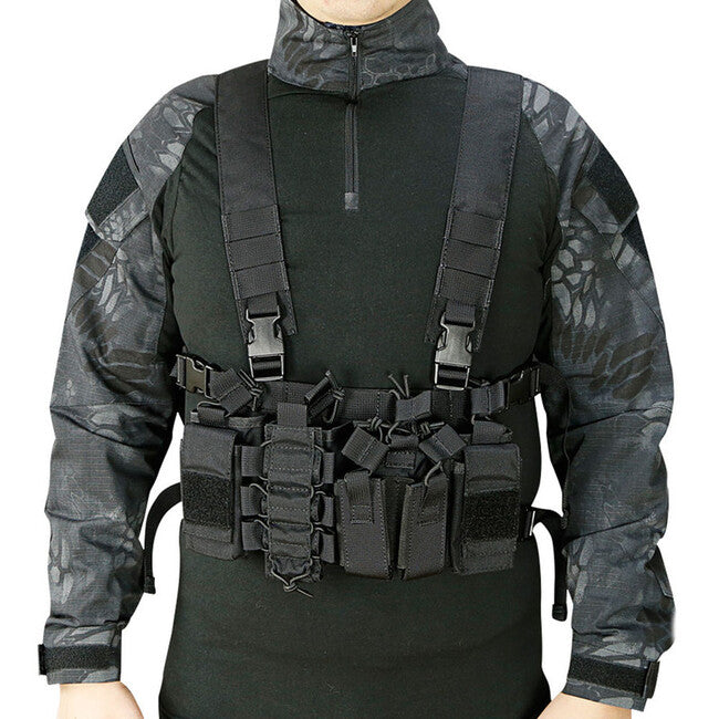 DRAGOWA D3 Chest Rig, Black