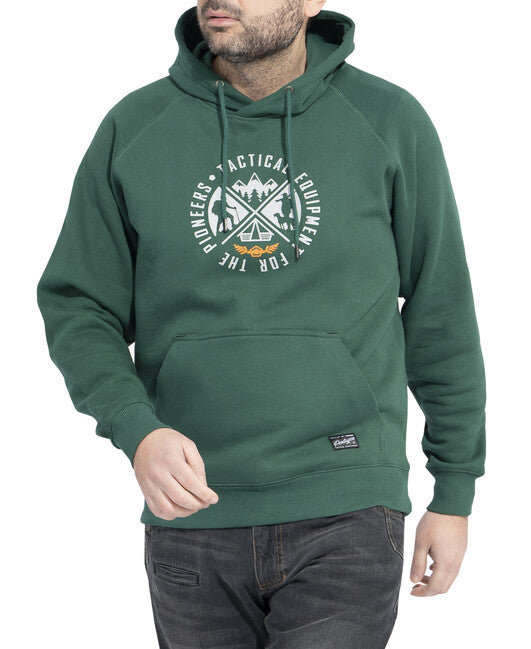 Pentagon Phaeton Hood moški pulover s kapuco "Pioneers", black