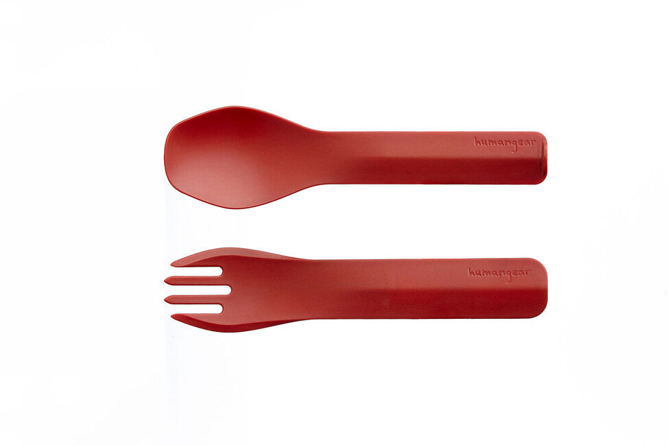 Humangear GoBites DUO pribori, rdeča