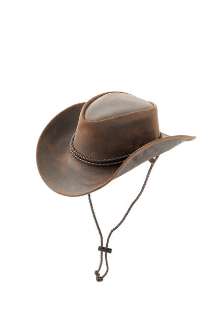 Origin Outdoors Trapper usnjeni klobuk, rjav