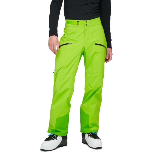 Black Diamond Recon Lt Stretch hlače moški, limino zelene