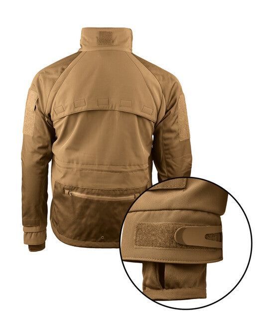 Mil-Tec SOFTSHELL PLUS softshell jakna, rjava