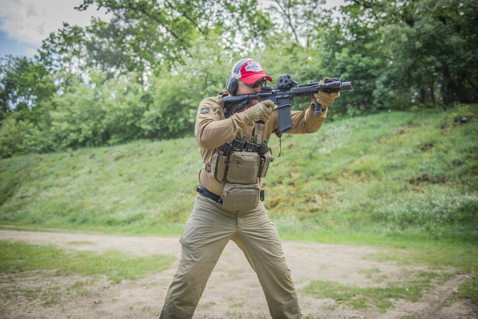 Helikon-Tex Range Tactical Gloves, PenCott WildWood™/Coyote