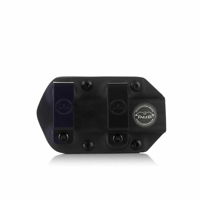 Falco Kydex Horizontal Holster F905 2021 for Single Magazine Glock 19, Black Right