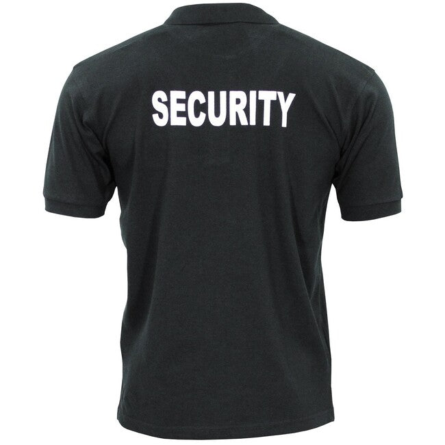 MFH Security polo majica, črna