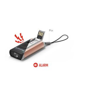 LEDLENSER K6R Safety Flashlight, Rose Gold