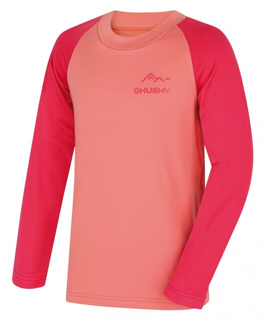 HUSKY Active Winter Tombo Kids Thermal Underwear, Orange/Pink