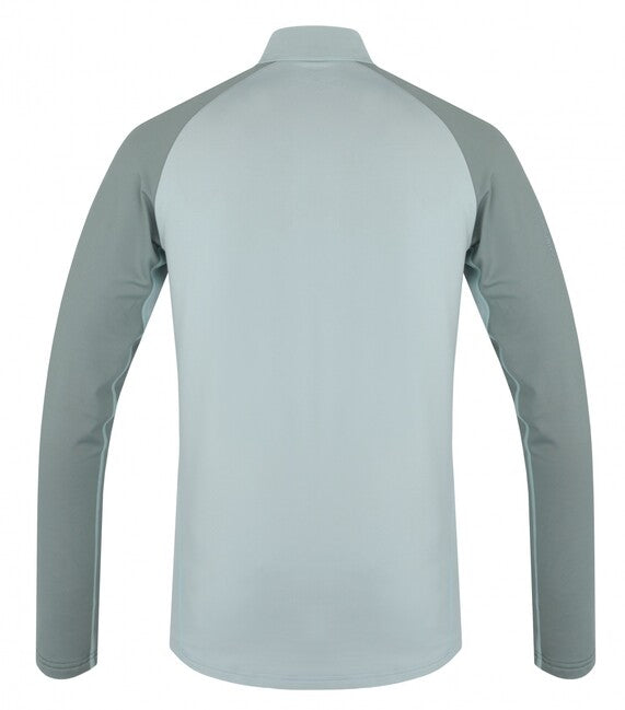 HUSKY Tromi Zip termo majica moški na zadrgo, faded green