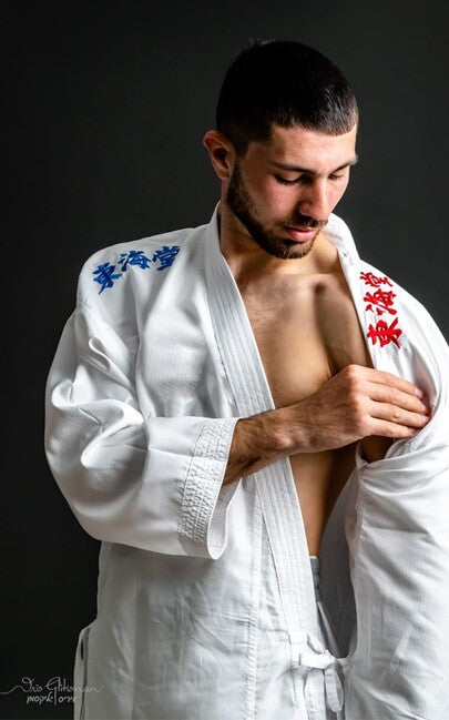 Tokaido Kumite Master K1 kimono KA 100g, belo