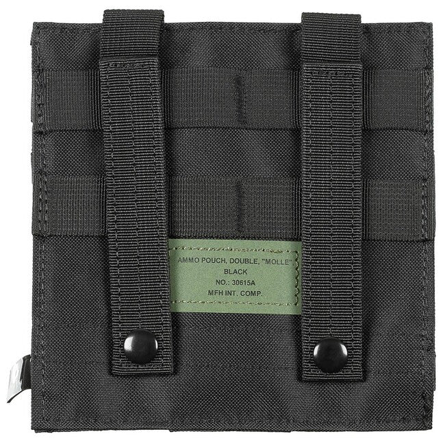 MFH torbica double MOLLE, črna