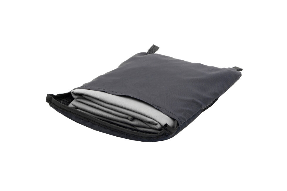 BasicNature Πετσέτα Velour 85 x 150 cm, γκραφίτ
