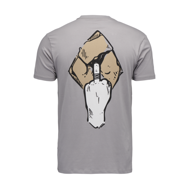 Black Diamond Men's Mono Pocket T-Shirt, Pewter