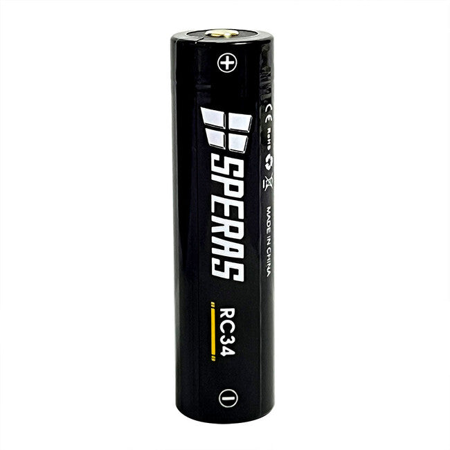 Speras RC34 polnilna litijeva svetilka 18650 3400mAh