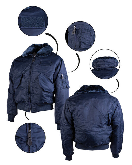 Mil-Tec SWAT MA2 Jacket 2 m, Navy Blue