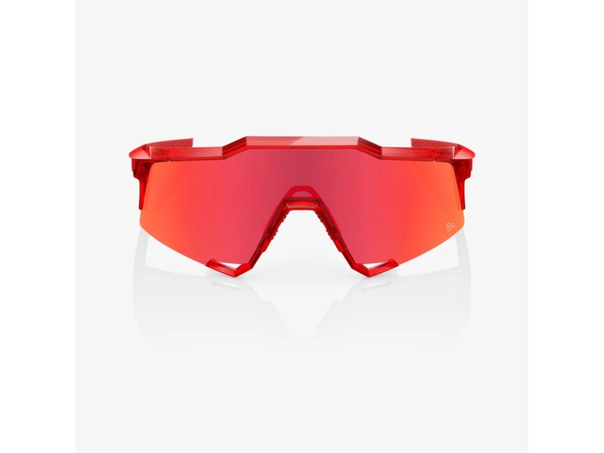 100% Speedcraft LE sončna očala Peter Sagan, Gloss Translucent Red - Hiper Red Mirror