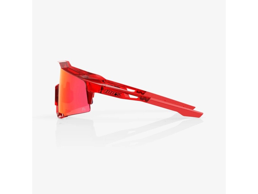 100% Speedcraft LE sončna očala Peter Sagan, Gloss Translucent Red - Hiper Red Mirror
