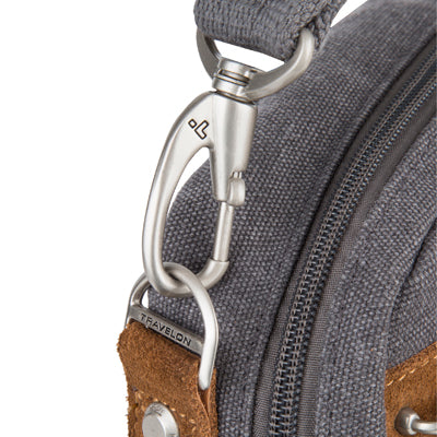 Travelon Heritage Tour Anti-Theft Bag, Grey
