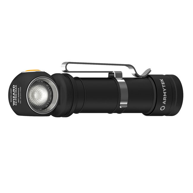 ArmyTek Wizard C2 Pro Max ročna svetilka LED z magnetskim nosilcem napajanje iz akumulatorja 1440, bela, 3720 lm