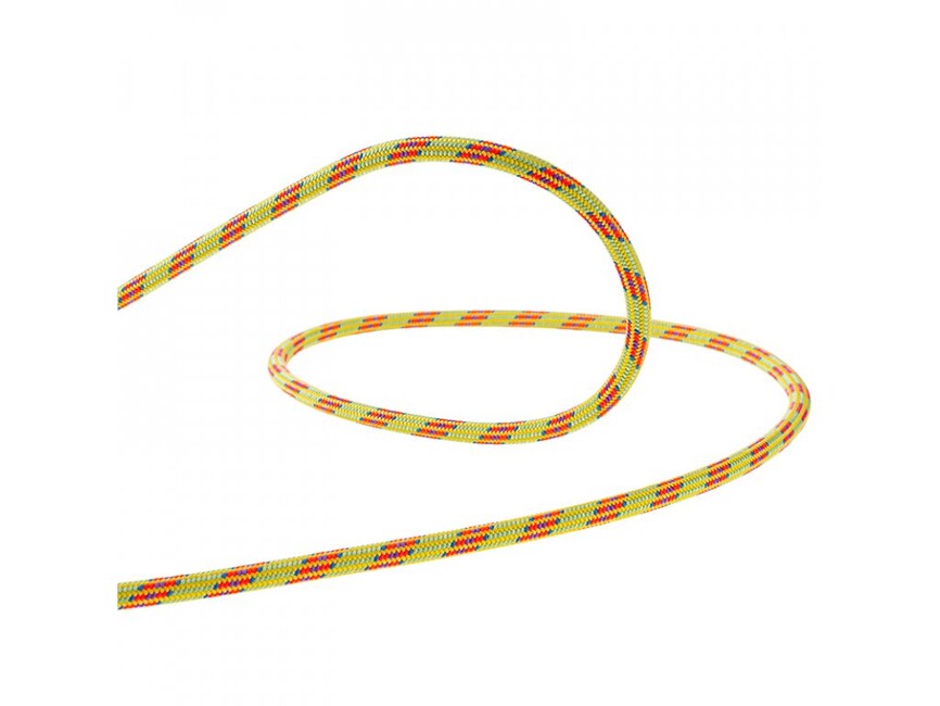 BEAL Ice Line Unicore polovična plezalne vrv 8,1 mm 2 × 50 m, anis / oranžna