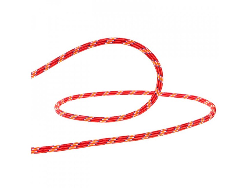 BEAL Ice Line Unicore Half Climbing Rope 8.1 mm 2 × 50 m, Anise/Orange