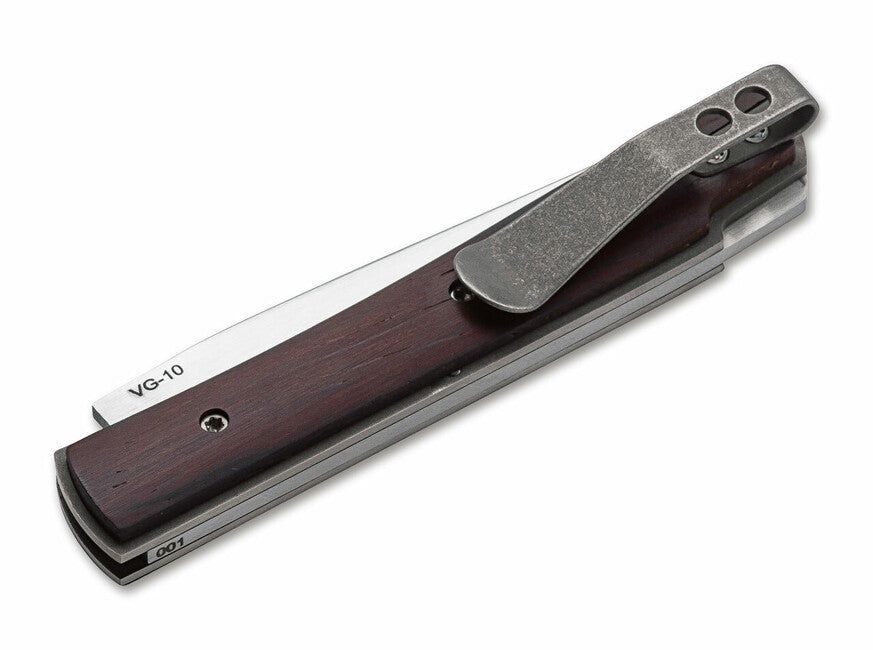Böker Plus Urban Trapper Petite žepni nož, 7 cm, leseni