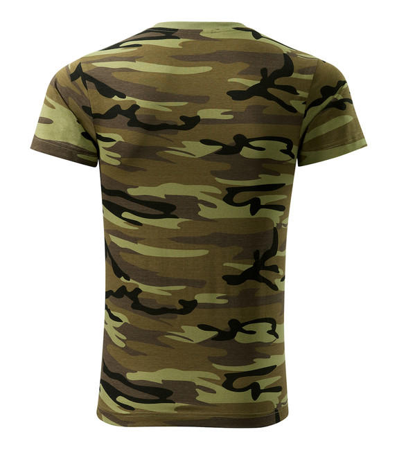 Malfini Camouflage majica 160g/m2, zelena