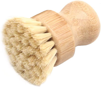 Origin Outdoors Bamboo lesena krtača za čiščenje posode