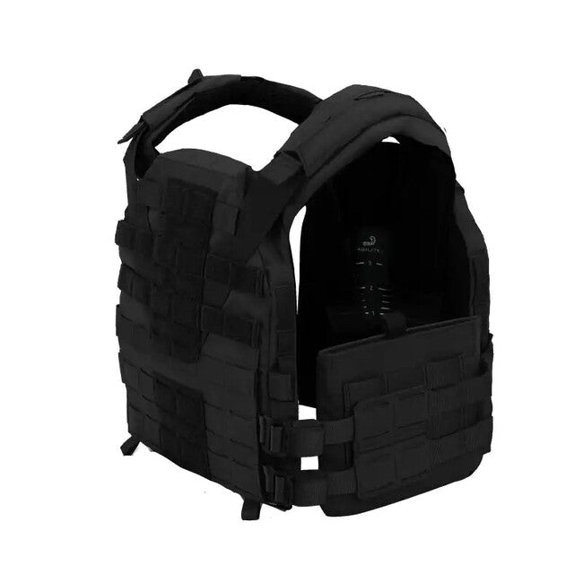 Agilite Flank Side Armor bočna vrečka (2 kos), črna