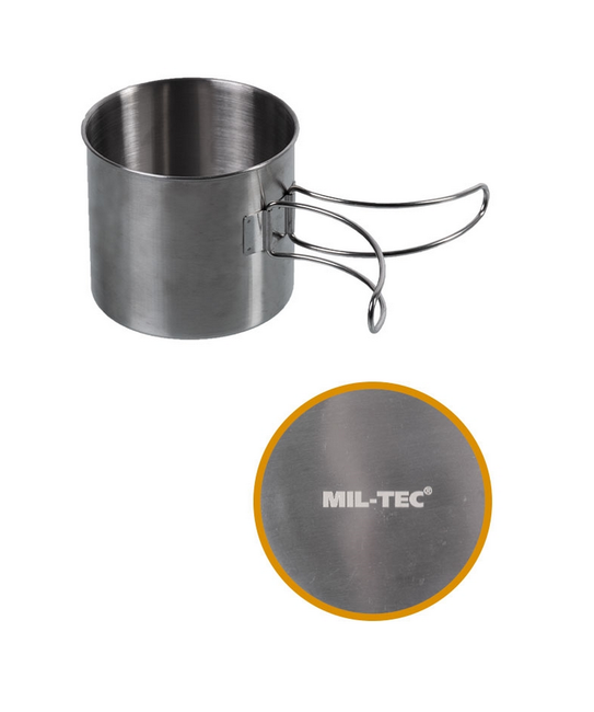 Mil-Tec Stainless Steel Mug 600ml