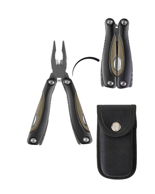 Mil-Tec multitool črna/zelena