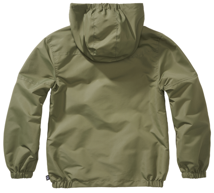 Brandit Summer Frontzip Windbreaker jakna otroška, olivno zelena