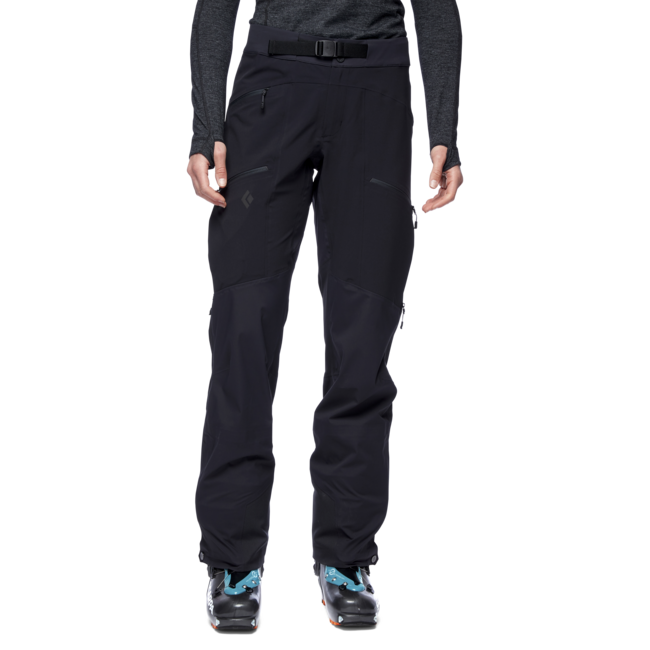 Black Diamond Dawn Patrol Hybrid črne hlače, ženski