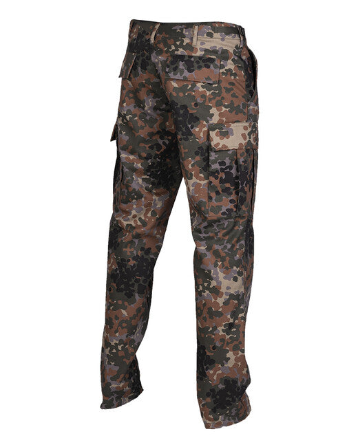 Mil-Tec US Ranger BDU hlače STRAIGHT CUT, flecktarn
