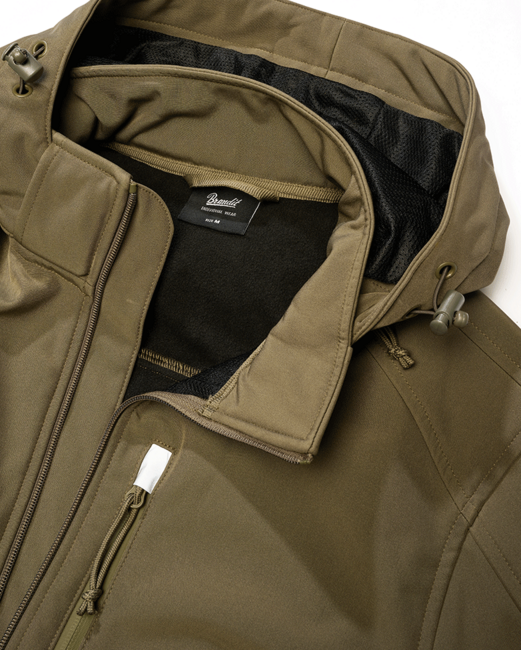 Brandit Hurricane jakna softshell, olivno zelena