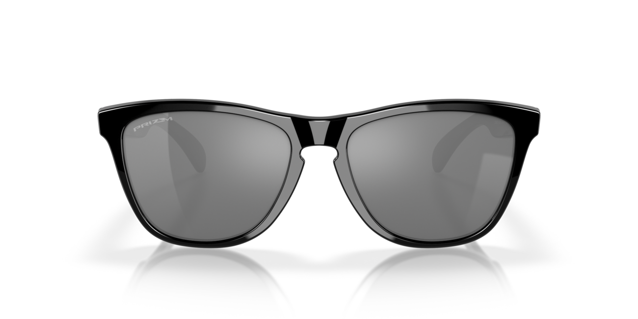 Oakley FROGSKINS sončna očala s poliestrskim okvirom Polished Black in Prizm 55 stekli
