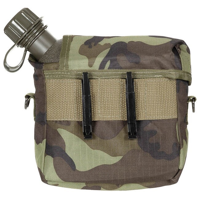 MFH Field Bottle Square, approx. 2L, M 95 CZ Camo