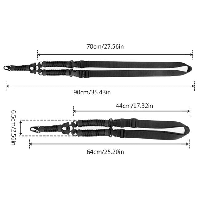 Leguon Pulse One-Point Sling, Black