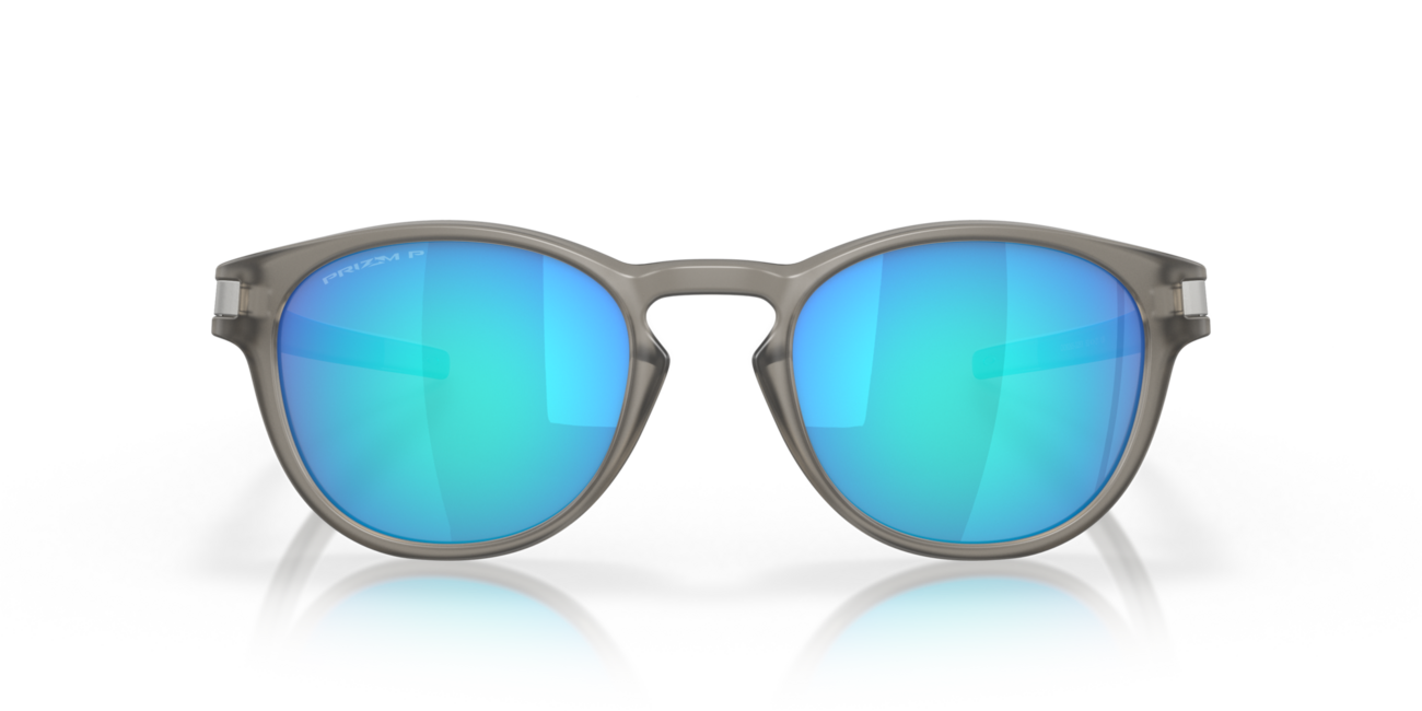 Oakley LATCH sončna očala z okvirjem Matte Grey Ink in stekli Prizm Sapphire Irid Polar, 53