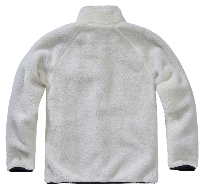 Brandit Teddyfleece softshell jakna flisasto, bela