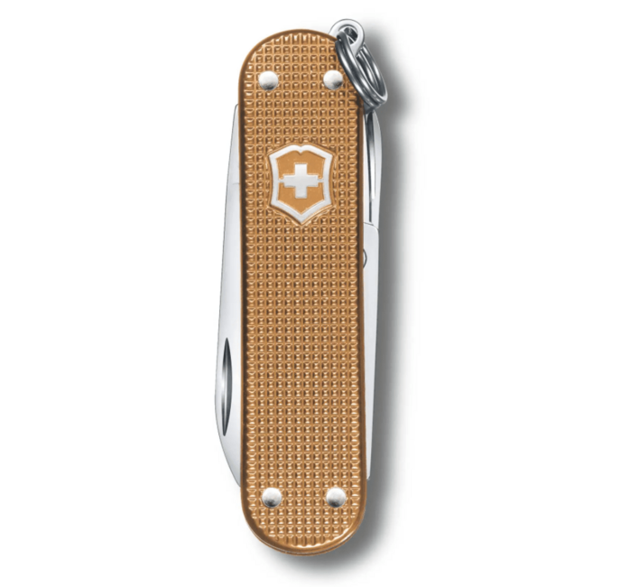 Victorinox Classic Colors Alox večnamenski nož 58 mm Wet Sand, khaki, 5 funkcij