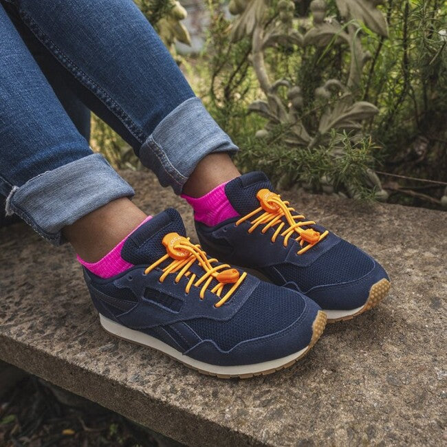 Lock Laces sponke za vezalke, oranžne