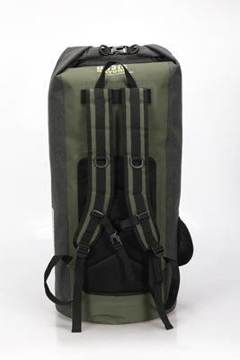 BasicNature Waterproof Bag 140L, Grey-Green