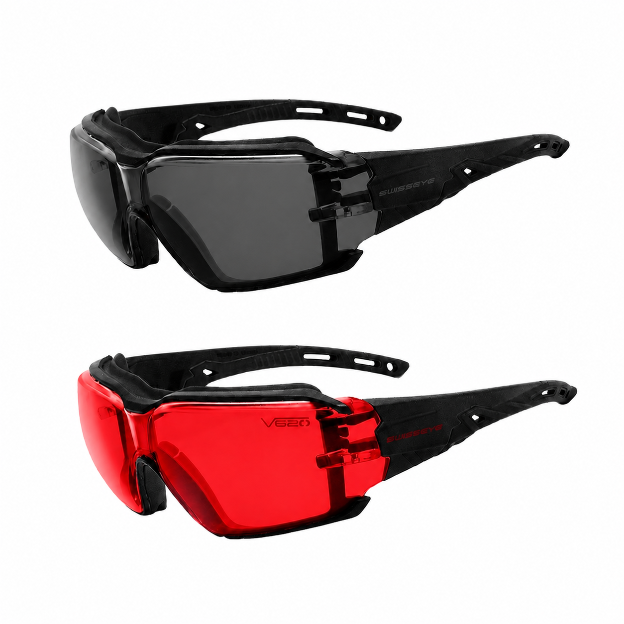 SWISS Eye® TARGET V620 taktična očala, rdeča