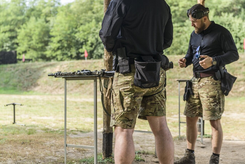 Helikon-Tex Flex 8,5'' mestne taktične kratke hlače NyCo Ripstop, MultiCam