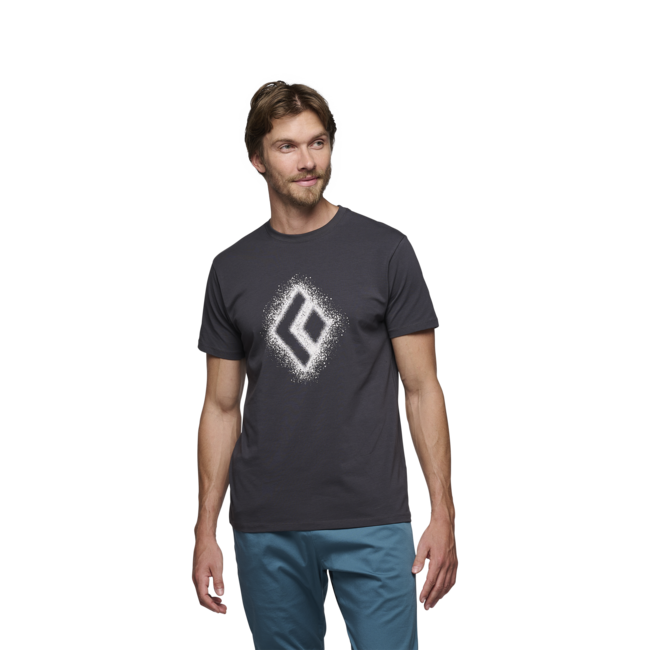 Black Diamond Chalked Up 2.0 Men's T-Shirt, Charcoal