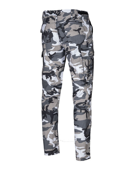 Mil-Tec US BDU SLIM FIT pohodniške hlače rip-stop, urbane