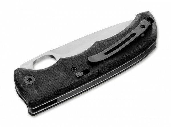 BÖKER® Amsterdam žepni nož 8,5 cm, črna, G10