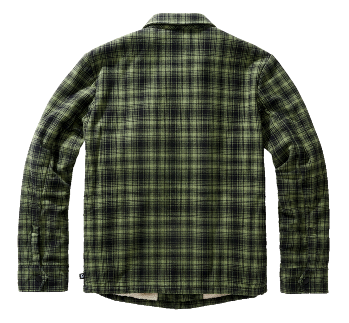Brandit Classic Sherpa jakna, olivno zelena-črna